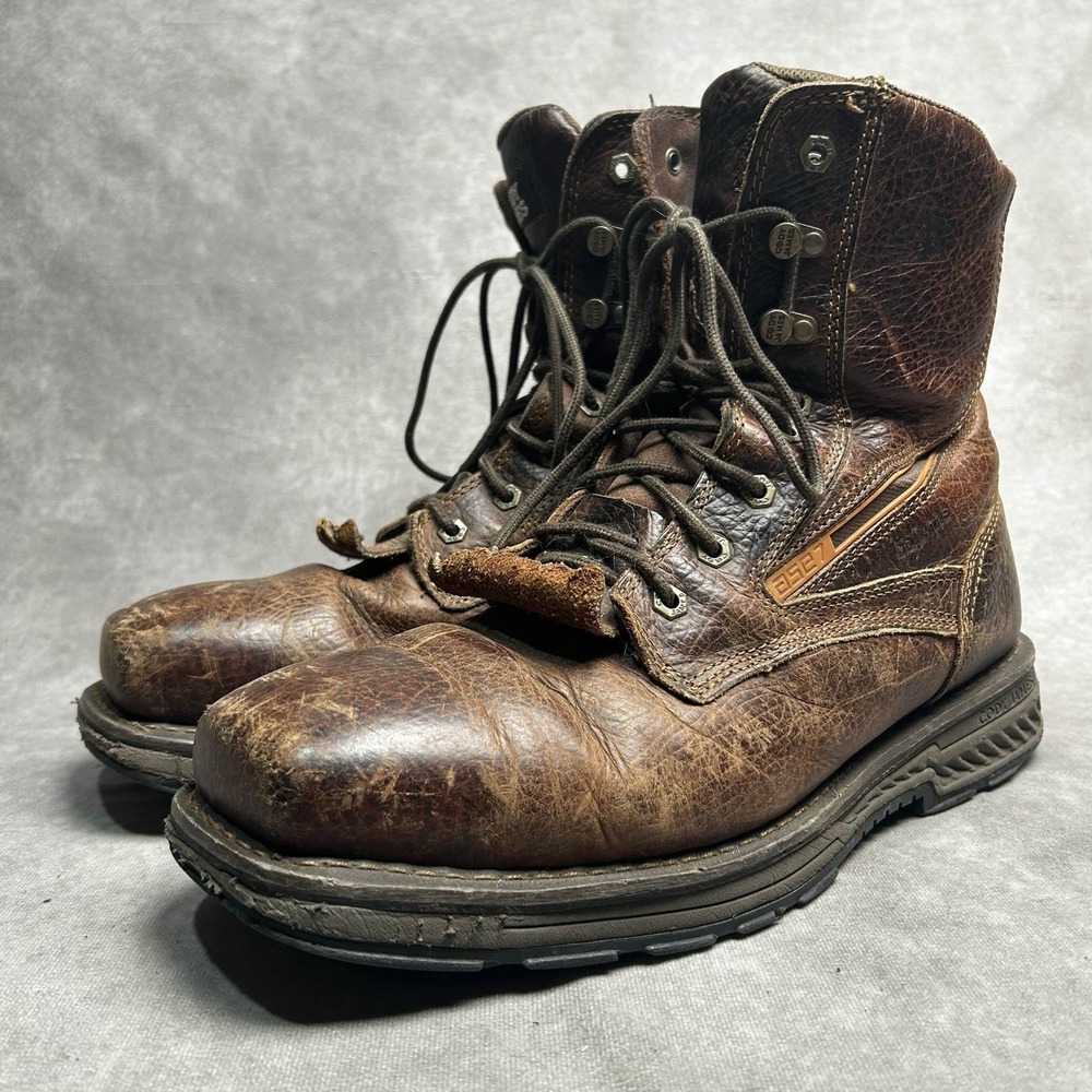Cody James 8" ASE7 Disruptor Comp Toe Boot Brown Men's Size 14 D